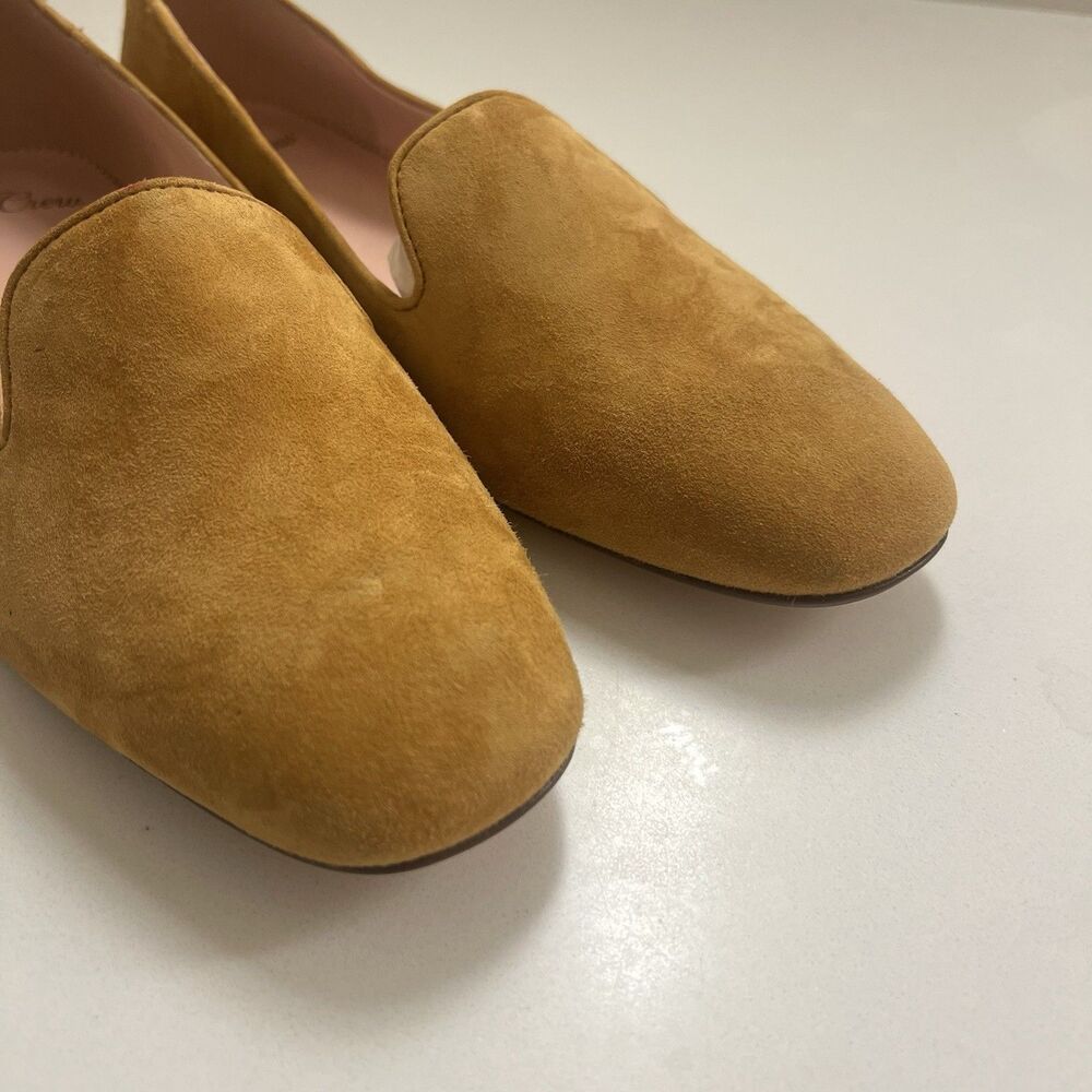 J. Crew Women’s Smoking Slipper Loafer Roasted Cider Gold Mustard Size 7 H5523 - Picture 3 of 12